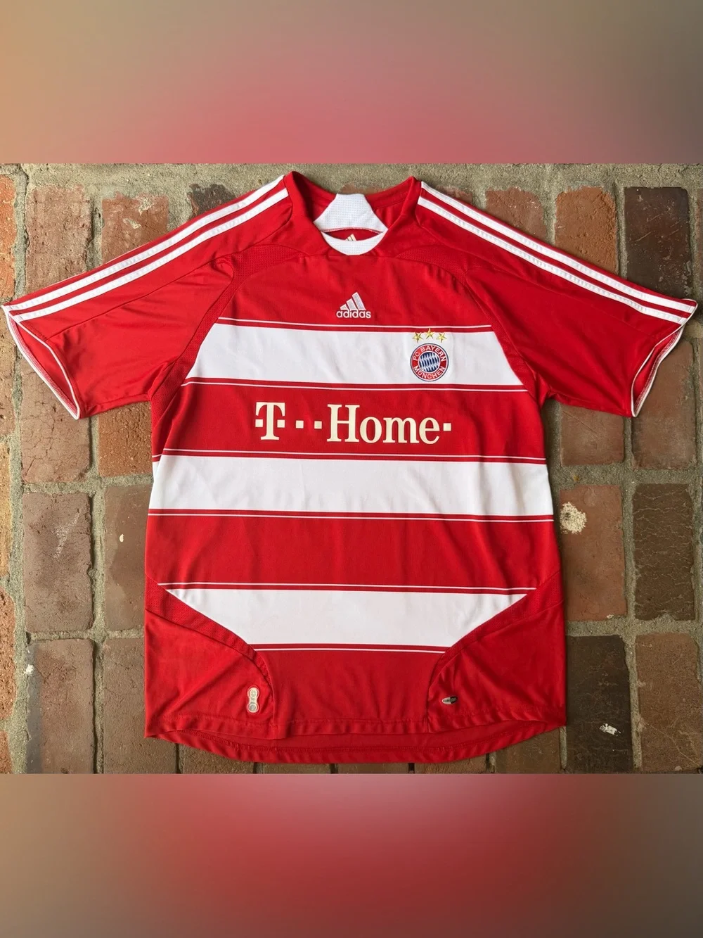2007-08 Bayern Munich Home Jersey made by Adidas